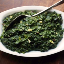 Creamy Greens with Mustard and Tarragon
