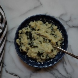 Creamy Coconut Spinach Rice