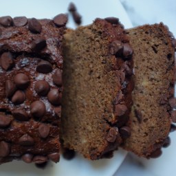 Chocolate Chip Banana Bread (gluten free)